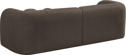 Milo Brown Boucle Fabric Sofa S