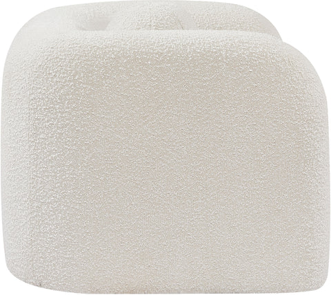 Milo Cream Boucle Fabric Chair C