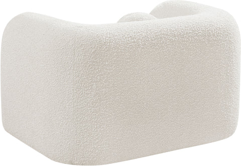 Milo Cream Boucle Fabric Chair C