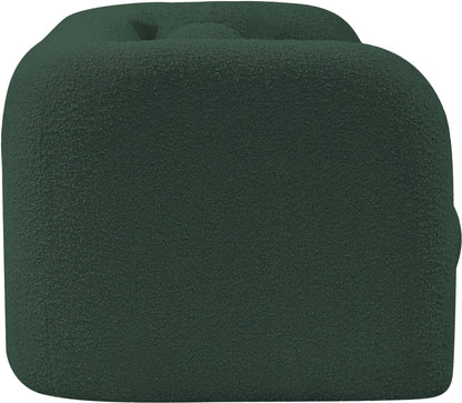 Milo Green Boucle Fabric Loveseat L