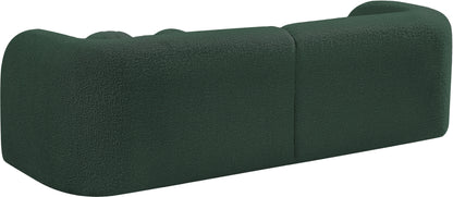 Milo Green Boucle Fabric Sofa S