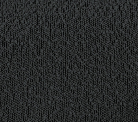 Milan Black Boucle Fabric Loveseat L