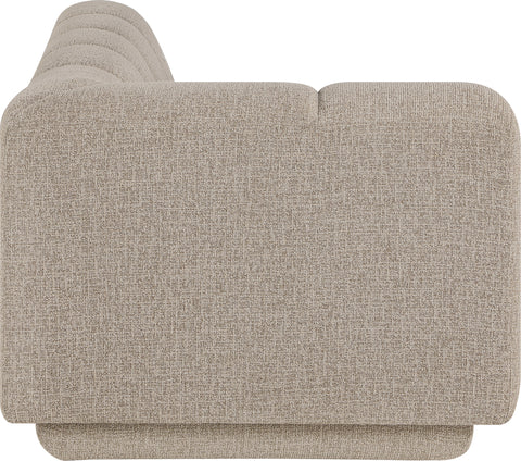 Laurel 76.75" Fabric Upholstered Left Arm Sofa, 1 Piece