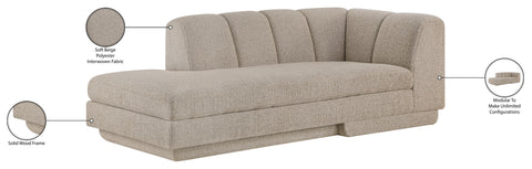 Laurel Fabric Upholstered Left Arm Chaise, 1 Piece