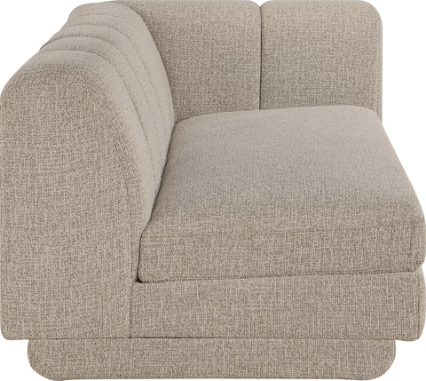 Laurel 76.75" Fabric Upholstered Right Arm Sofa, 1 Piece