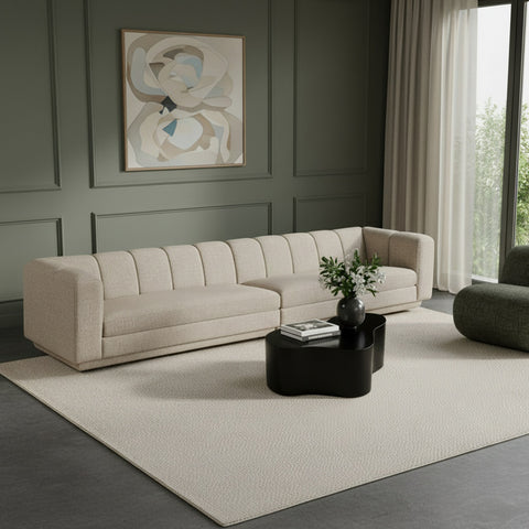 Laurel Fabric Upholstered Sofa, 2-Piece