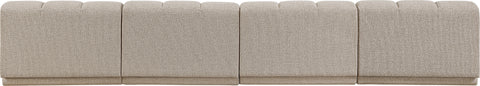 Laurel Fabric Upholstered Sofa, 4-Piece (Style 2)
