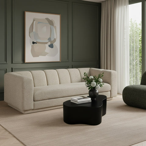 Laurel 95" Fabric Upholstered Sofa, 1 Piece