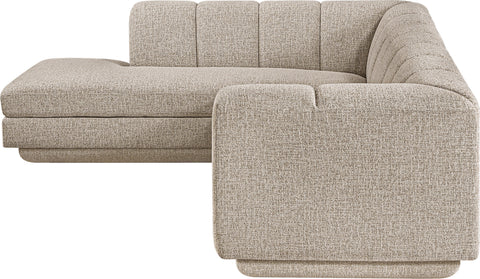 Laurel Fabric Upholstered Sectional, 2-Piece