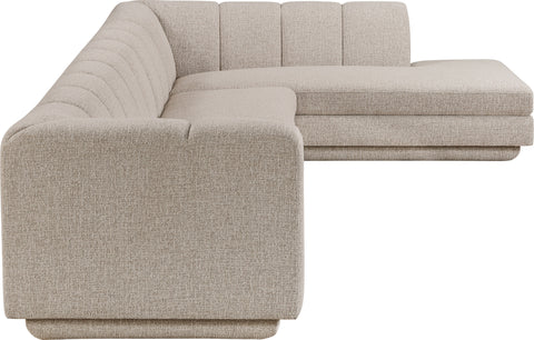 Laurel Fabric Upholstered Sectional, 3-Piece