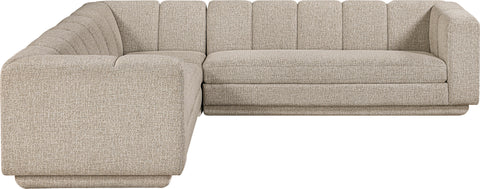 Laurel Fabric Upholstered Sectional, 3-Piece (Style 2)