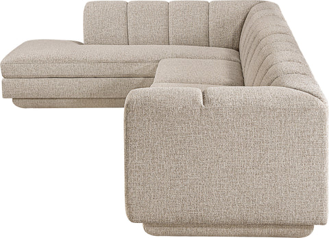 Laurel Fabric Upholstered Sectional, 3-Piece (Style 4)