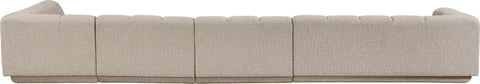 Laurel Fabric Upholstered Sectional, 4-Piece