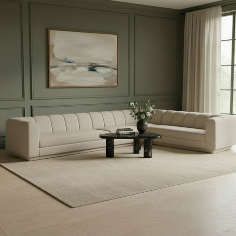 Laurel Fabric Upholstered Sectional, 4-Piece (Style 2)