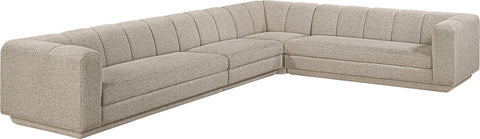Laurel Fabric Upholstered Sectional, 4-Piece (Style 2)