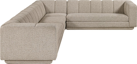 Laurel Fabric Upholstered Sectional, 4-Piece (Style 2)