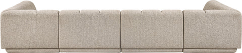 Laurel Fabric Upholstered Sectional, 4-Piece (Style 3)