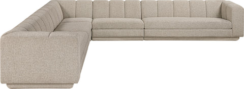 Laurel Fabric Upholstered Sectional, 5-Piece