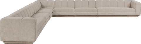 Laurel Fabric Upholstered Sectional, 7-Piece