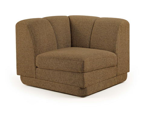 Laurel Fabric Upholstered Corner Chair, 1 Piece