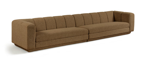 Laurel Fabric Upholstered Sofa, 2-Piece