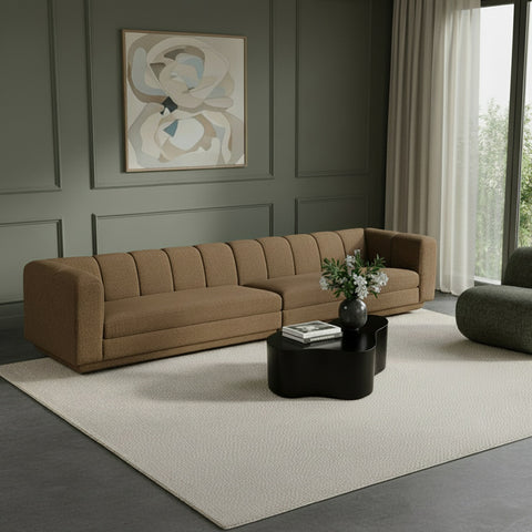 Laurel Fabric Upholstered Sofa, 2-Piece