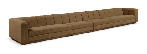 Laurel Fabric Upholstered Sofa, 4-Piece