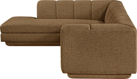 Laurel Fabric Upholstered Sectional, 2-Piece