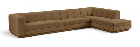 Laurel Fabric Upholstered Sectional, 3-Piece