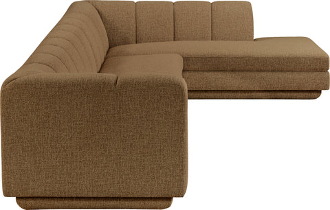 Laurel Fabric Upholstered Sectional, 3-Piece