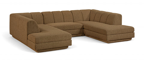 Laurel Fabric Upholstered Sectional, 3-Piece (Style 3)