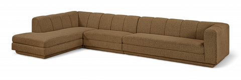 Laurel Fabric Upholstered Sectional, 3-Piece (Style 4)