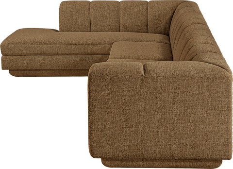 Laurel Fabric Upholstered Sectional, 3-Piece (Style 4)