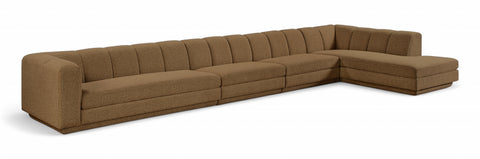 Laurel Fabric Upholstered Sectional, 4-Piece