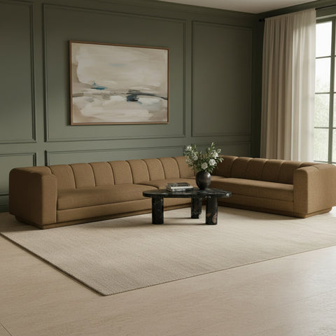 Laurel Fabric Upholstered Sectional, 4-Piece (Style 2)