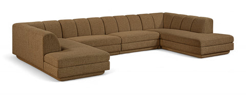 Laurel Fabric Upholstered Sectional, 4-Piece (Style 3)