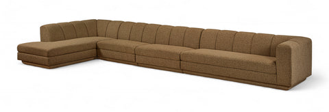 Laurel Fabric Upholstered Sectional, 4-Piece (Style 4)