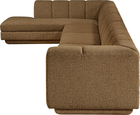 Laurel Fabric Upholstered Sectional, 4-Piece (Style 4)