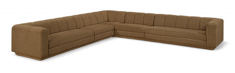 Laurel Fabric Upholstered Sectional, 5-Piece