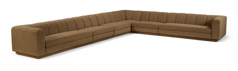 Laurel Fabric Upholstered Sectional, 6-Piece