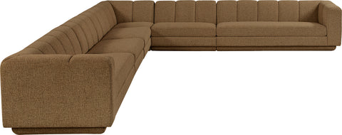 Laurel Fabric Upholstered Sectional, 6-Piece