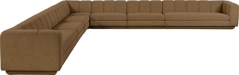 Laurel Fabric Upholstered Sectional, 7-Piece