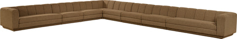 Laurel Fabric Upholstered Sectional, 8-Piece