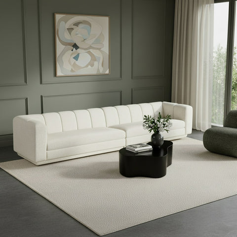 Laurel Fabric Upholstered Sofa, 2-Piece