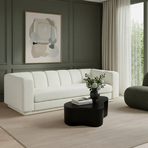 Laurel 95" Fabric Upholstered Sofa, 1 Piece