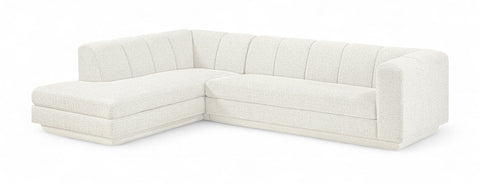 Laurel Fabric Upholstered Sectional, 2-Piece