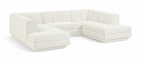 Laurel Fabric Upholstered Sectional, 3-Piece (Style 3)