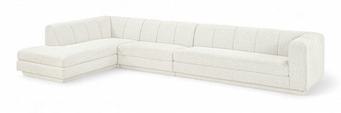 Laurel Fabric Upholstered Sectional, 3-Piece (Style 4)