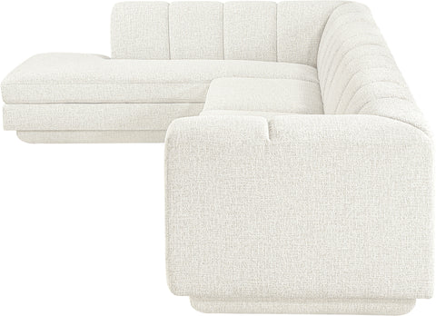 Laurel Fabric Upholstered Sectional, 3-Piece (Style 4)