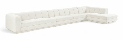 Laurel Fabric Upholstered Sectional, 4-Piece